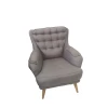 Кресло Damla Panorama, серое, 90x70 см