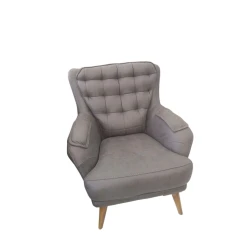 Кресло Damla Panorama, серое, 90x70 см Кресло Damla Panorama, серое, 90x70 см