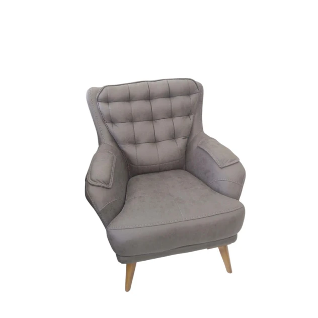 Кресло Damla Panorama, серое, 90x70 см Кресло Damla Panorama, серое, 90x70 см