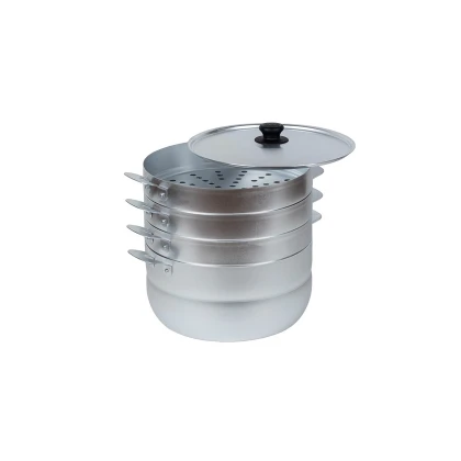 Казан Gallery Home GH-000084, алюминий, серебристый, 6 л Казан Gallery Home GH-000084, алюминий, серебристый, 6 л