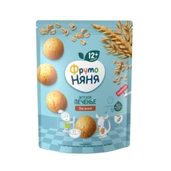 Uşaqlar üşün peçenye ФрутоНяня Yulaf, 12+ ay, 120 q