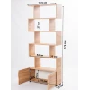 Стеллаж Letta Votan, 176х25х73 см, ЛДСП, бежевый Стеллаж Letta Votan, 176х25х73 см, ЛДСП, бежевый