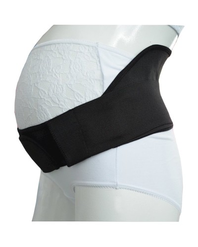 Bandaj kəməri hamilələr üçün Babyjem 8699203B, qara, pambıq/elastan, ölçü L