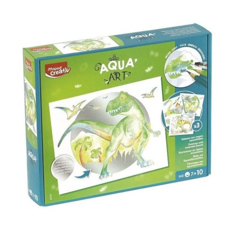 Набор для творчества Maped Aqua Art Dinosaur 907058 Набор для творчества Maped Aqua Art Dinosaur 907058