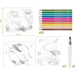 Набор для творчества Maped Aqua Art Dinosaur 907058 Набор для творчества Maped Aqua Art Dinosaur 907058