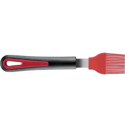 Кисть кулинарная Westmark Galant, 20.5x2.7 см, нержавеющая сталь/силикон/термопластик (TPU), черный/красный Кисть кулинарная Westmark Galant, 20.5x2.7 см, нержавеющая сталь/силикон/термопластик (TPU), черный/красный