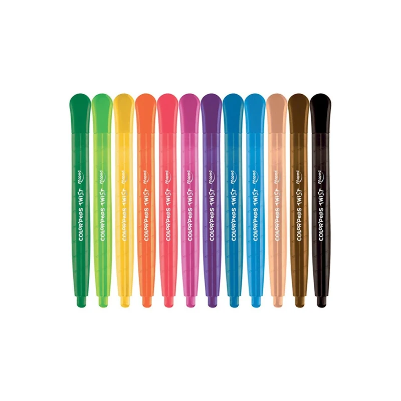 Мелки Maped Color Peps Twist, 12 шт Мелки Maped Color Peps Twist, 12 шт