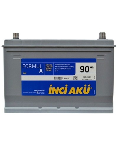 Avtomobil akkumulyatoru İnci Akü Formul A Taurus 90Ah
