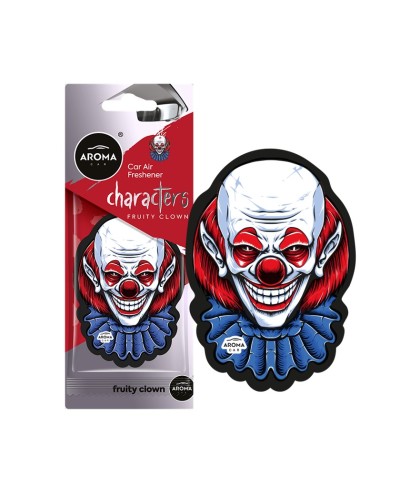 Avtomobil üçün ətirləndirici Aroma Car Characters Fruty Clown, asma - 12049