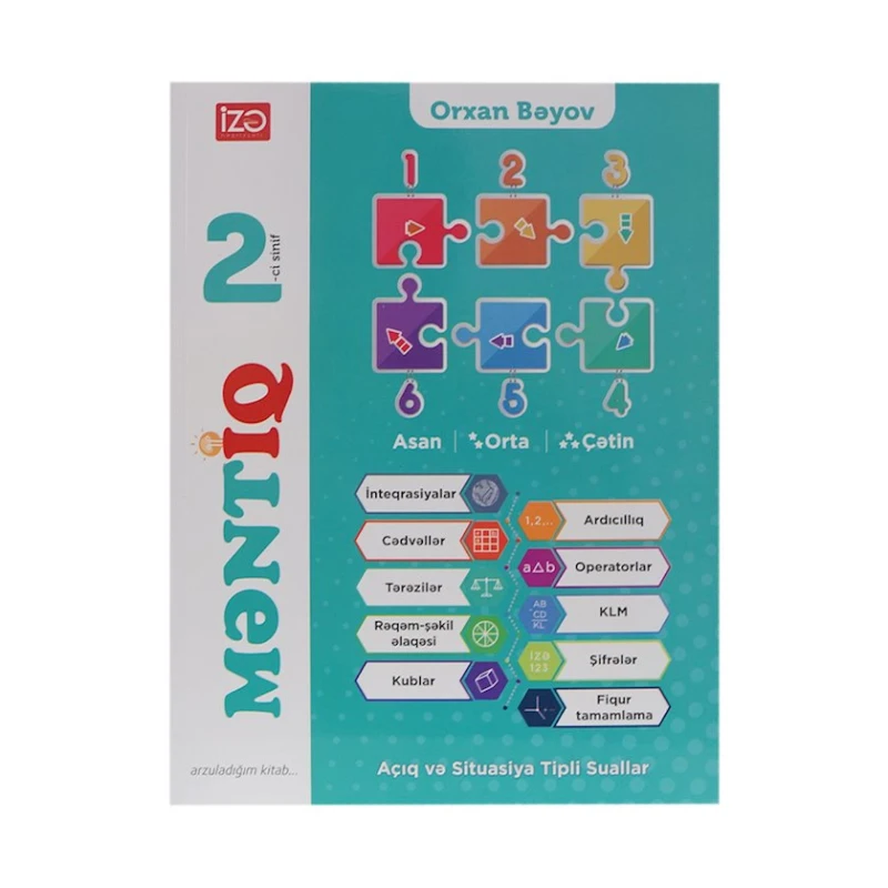 Книга İzə Nəşriyyatı Məntiq 2-ci sinif, O. Bəyov Книга İzə Nəşriyyatı Məntiq 2-ci sinif, O. Bəyov