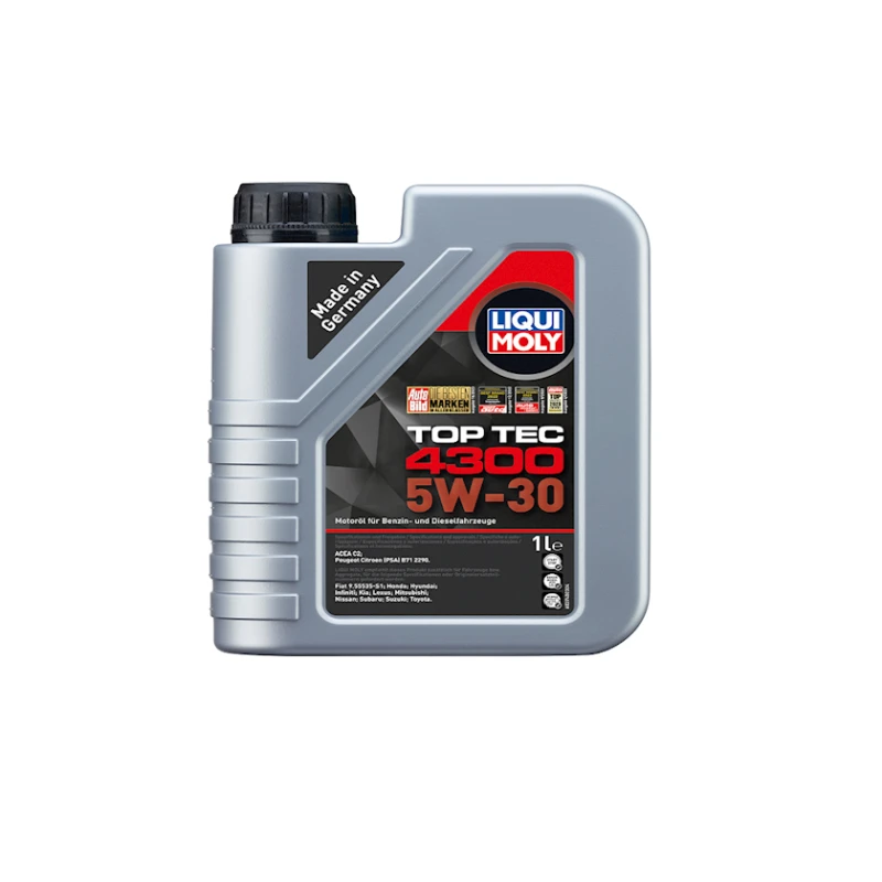 Моторное масло Liqui Moly Top Tec 4300 5W-30, 1 л Моторное масло Liqui Moly Top Tec 4300 5W-30, 1 л
