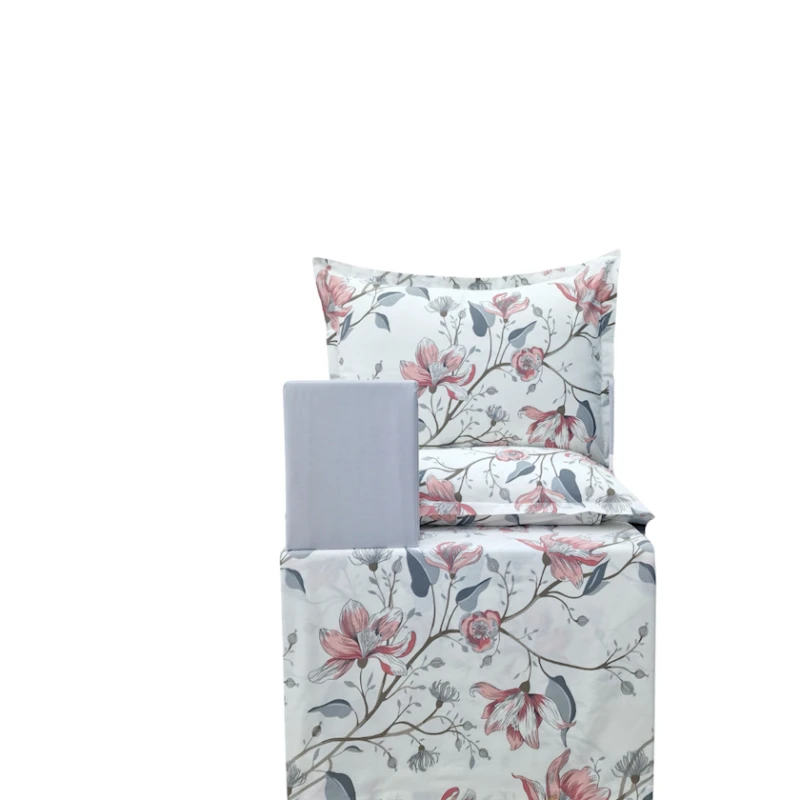 Комплект постельного белья Narlı 000914, пододеяльник 200x220 см, простыня 240x260 см, 2 наволочки 50x70 см, двуспальный, хлопок, разноцветный