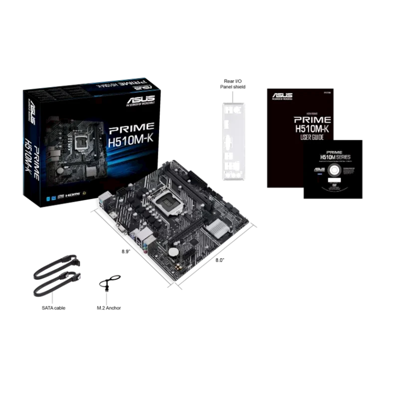 Материнская плата Asus Prime H510M-K (90MB17N0-M0EAY0) Материнская плата Asus Prime H510M-K (90MB17N0-M0EAY0)