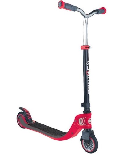 Yığılan skuter Globber Flow Element Comfort, qırmızı/qara