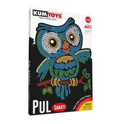 Картина из пайеток Redka Kumtoys Pul Sanatı Сова, 6+ лет Картина из пайеток Redka Kumtoys Pul Sanatı Сова, 6+ лет