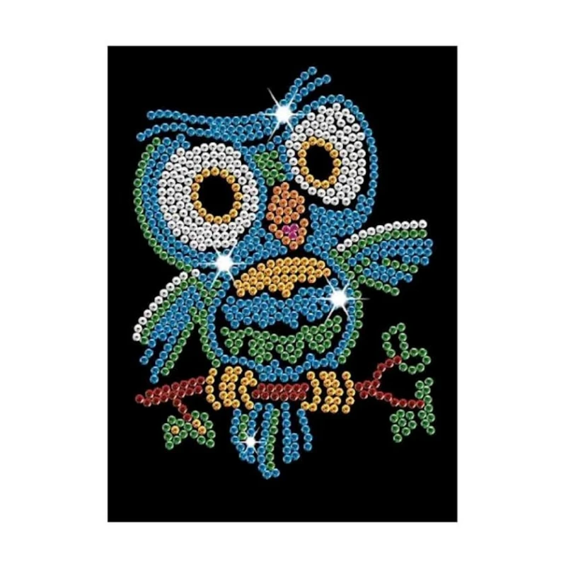 Картина из пайеток Redka Kumtoys Pul Sanatı Сова, 6+ лет Картина из пайеток Redka Kumtoys Pul Sanatı Сова, 6+ лет