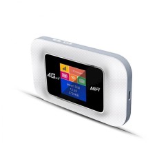 Wi-Fi router D921 4G LTE Mini WiFI 3000 мaAh White