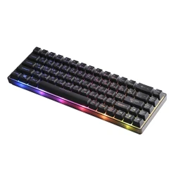 Клавиатура 2E Gaming Keyboard KG345 RGB 68key USB Transparent