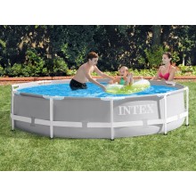 Karkaslı hovuz Intex H26225588700NP, 305x76 sm, 4485 l, boz