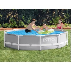 Karkaslı hovuz Intex H26225588700NP, 305x76 sm, 4485 l, boz