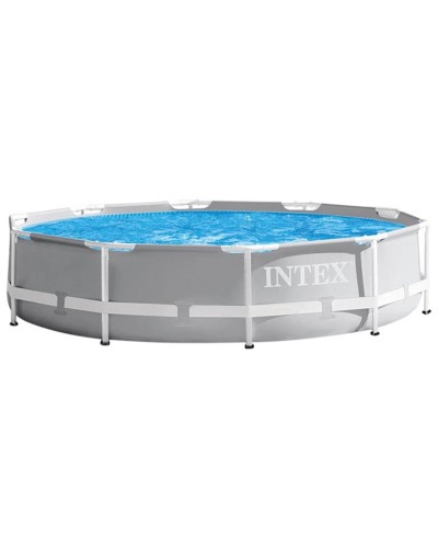 Karkaslı hovuz Intex H26225588700NP, 305x76 sm, 4485 l, boz