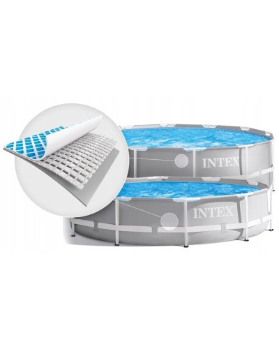 Karkaslı hovuz Intex H26225588700NP, 305x76 sm, 4485 l, boz