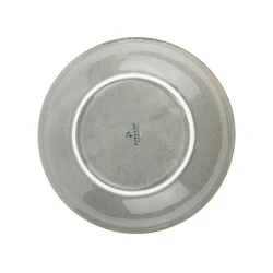 Тарелка десертная Porland Seasons, круглая, фарфор, серая, 18 см