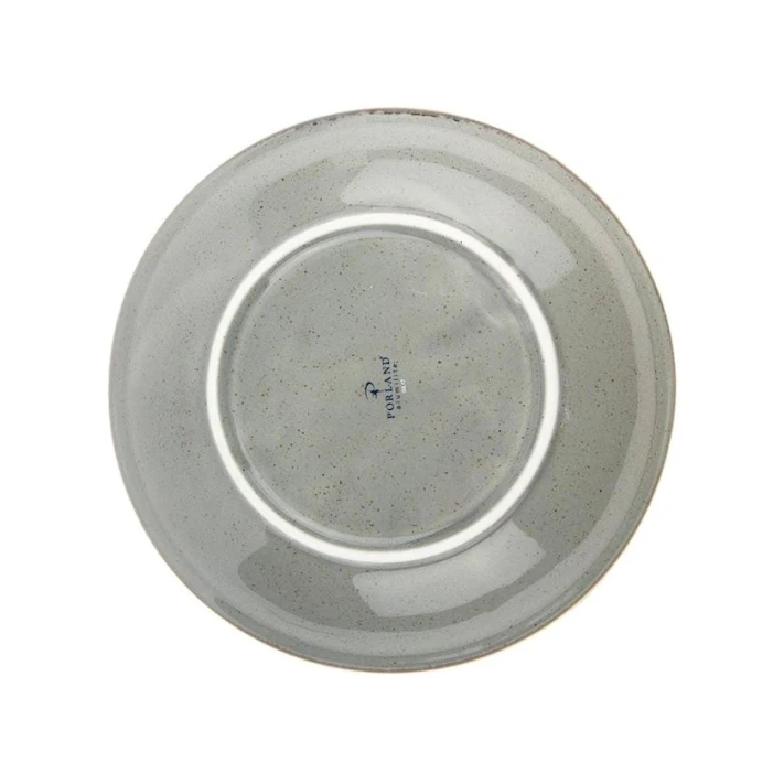 Desert üçün boşqab Porland Seasons, dairəvi, farfor, boz, 18 sm