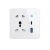 Умная розетка Tuya Smart Life WiFi USB + Type C White Умная розетка Tuya Smart Life WiFi USB + Type C White