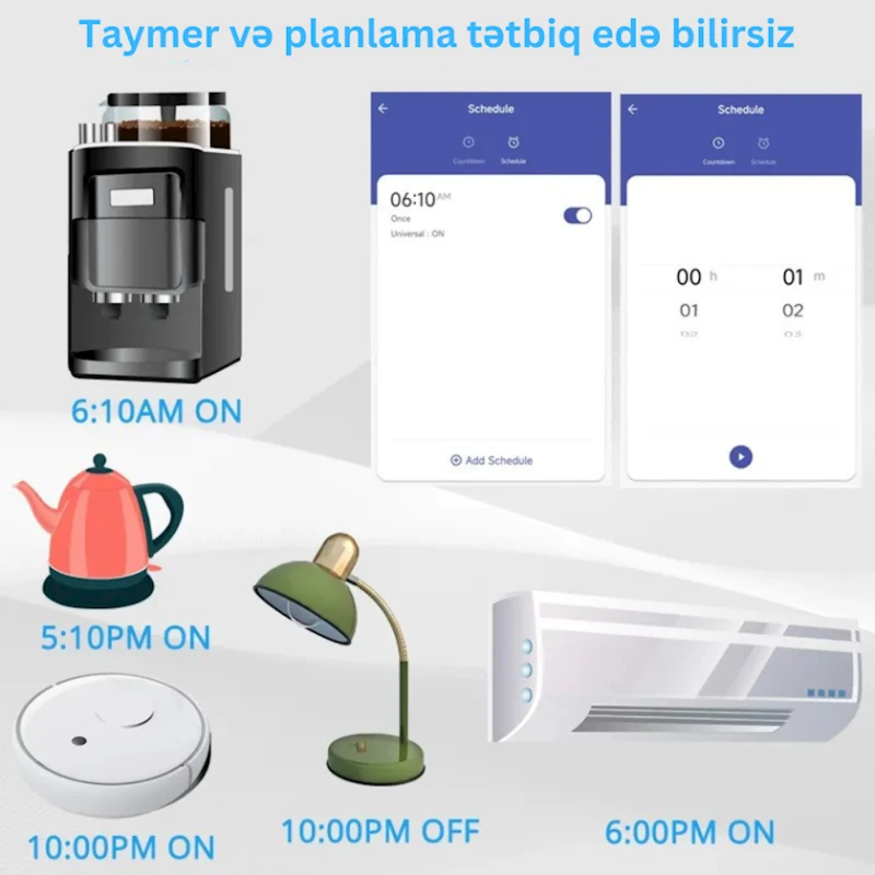 Умная розетка Tuya Smart Life WiFi USB + Type C White Умная розетка Tuya Smart Life WiFi USB + Type C White
