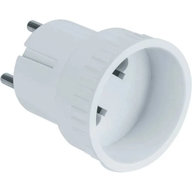 Переходник Navigator 71 500 NAD-U-WH, 1-розеточный Переходник Navigator 71 500 NAD-U-WH, 1-розеточный