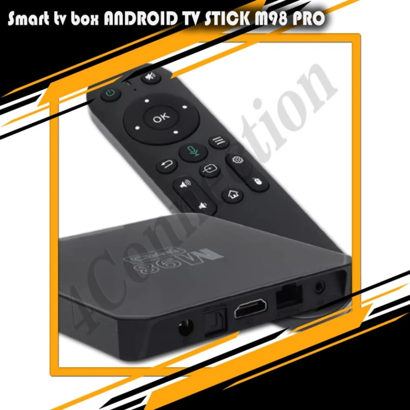 ТВ приставка Android Smart TV Box M98 PRO 4/32 4C ТВ приставка Android Smart TV Box M98 PRO 4/32 4C