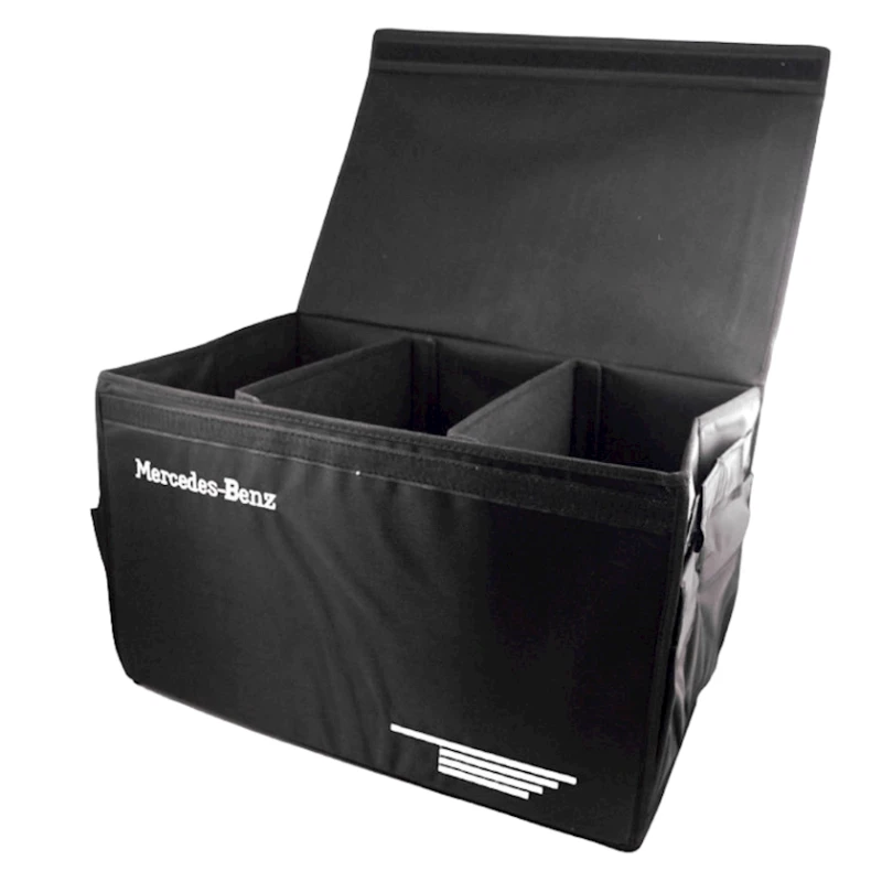Avtomobil üçün çanta-orqanayzer Mercedes-Benz, 30x30x50 sm, qara Avtomobil üçün çanta-orqanayzer Mercedes-Benz, 30x30x50 sm, qara