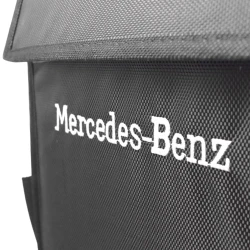 Avtomobil üçün çanta-orqanayzer Mercedes-Benz, 30x30x50 sm, qara Avtomobil üçün çanta-orqanayzer Mercedes-Benz, 30x30x50 sm, qara
