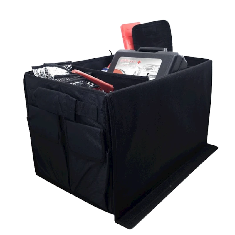 Avtomobil üçün çanta-orqanayzer Mercedes-Benz, 30x30x50 sm, qara Avtomobil üçün çanta-orqanayzer Mercedes-Benz, 30x30x50 sm, qara