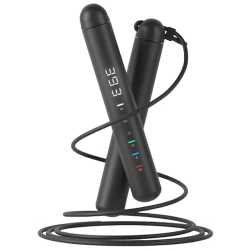 Скакалка Porodo Lifestyle Smart Voice (PD-SMVJP-BK), 3м, черный