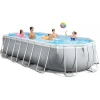 Каркасный бассейн İntex Rectangular Frame H26798, серый, 610x305x122 см, 18202 л Каркасный бассейн İntex Rectangular Frame H26798, серый, 610x305x122 см, 18202 л