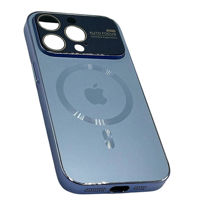 Чехол Auto Focus Magsafe для Apple iPhone 14 Pro Max Sierra Blue