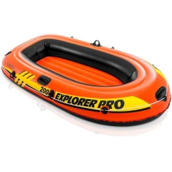Надувная лодка Intex Explorer Boat Pro 200, оранжевый