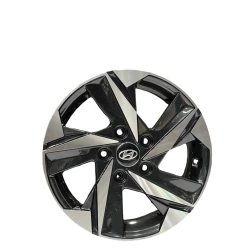 Колесные диски Hyundai R17 DSC291, серебристый/черный