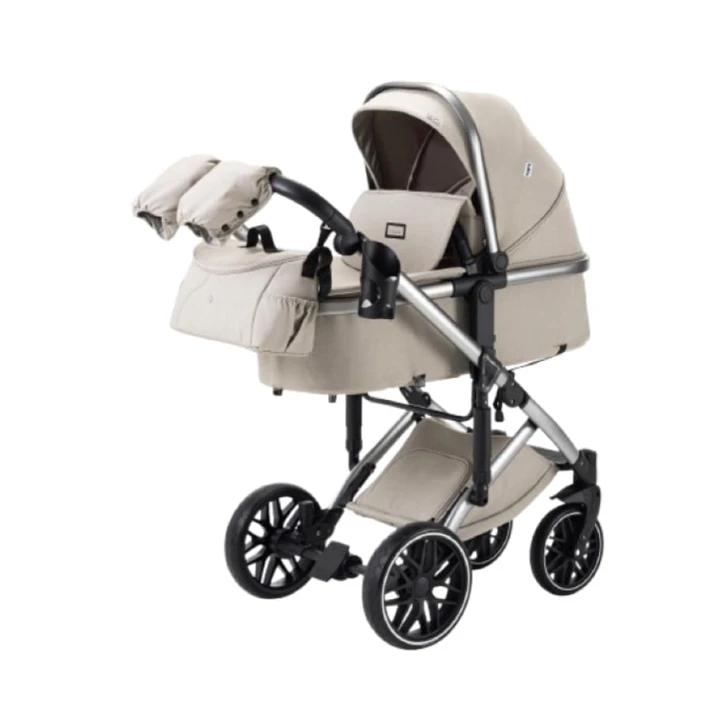 Детская коляска Kidilo F2A, бежевая