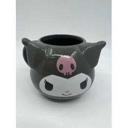 Чашка Kuromi 3D Grey, керамика, 360 мл