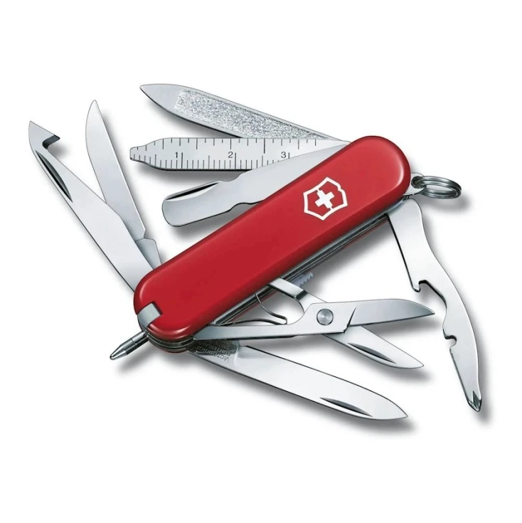Нож многофункциональный Victorinox Mini Champ Red 0.6385 Нож многофункциональный Victorinox Mini Champ Red 0.6385