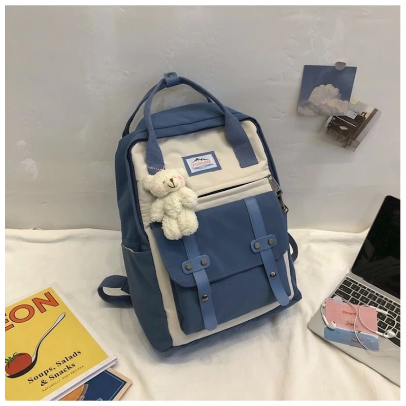 Məktəbli bel çantası 1851 Mavi