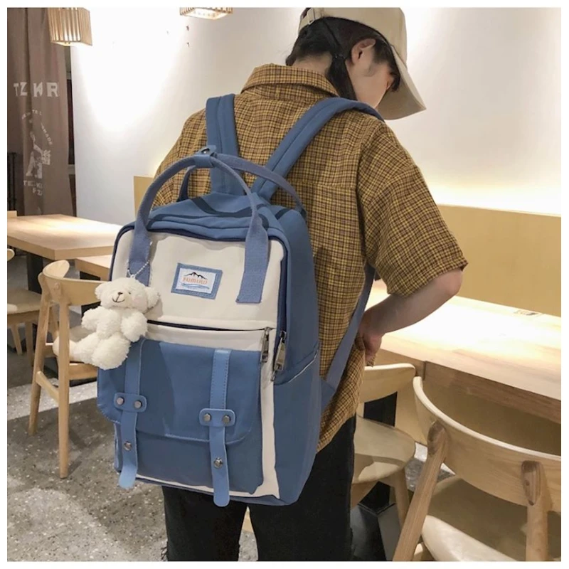 Məktəbli bel çantası 1851 Mavi