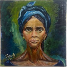 Rəsm İradə, kətan, yağlı, 60x60 sm