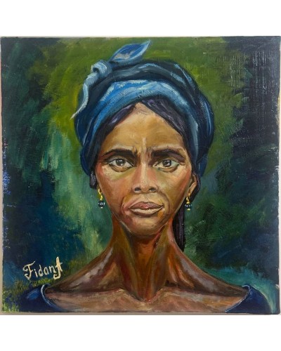 Rəsm İradə, kətan, yağlı, 60x60 sm