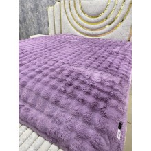Pled-örtük MiraNova LQ-100, 210×230 sm, bambuk, bənövşəyi