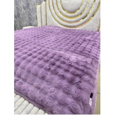 Pled-örtük MiraNova LQ-100, 210×230 sm, bambuk, bənövşəyi