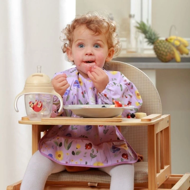 Поильник-непроливайка Babyono 1464/04, 240 мл, от 6 месяцев, с ручками, коричневый